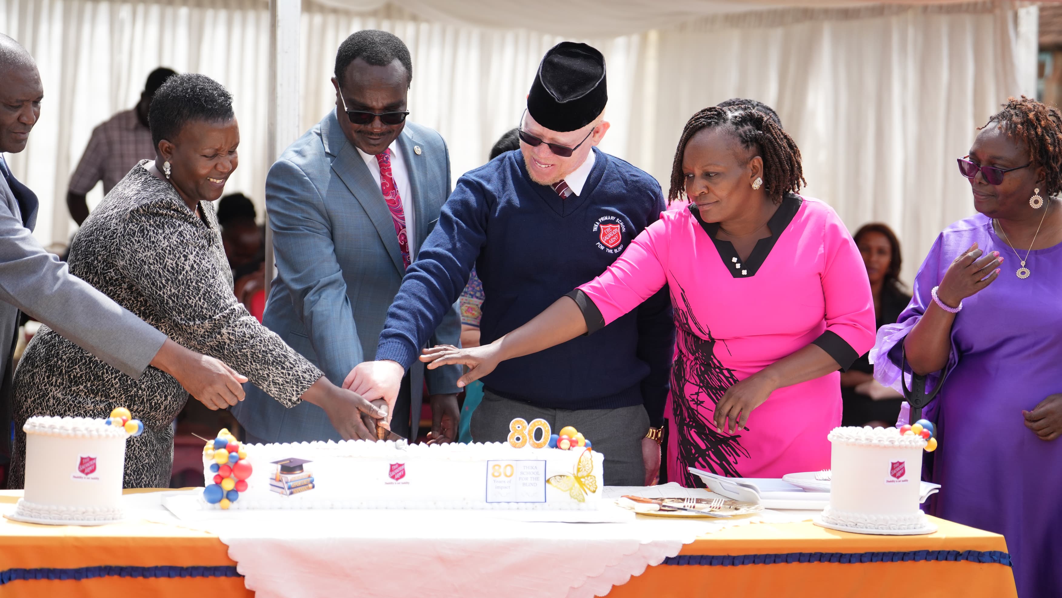 Delegates and guests at the Thika School celebration